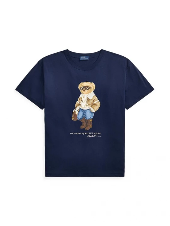 Obrázek produktu Polo Ralph Lauren Tričko námořnická modř / modrá džínovina / světle hnědá / tmavě hnědá