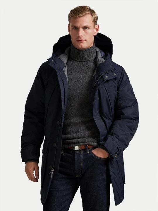 Obrázek produktu Polo Ralph Lauren Vatovaná bunda 710968114001 Tmavomodrá Regular Fit