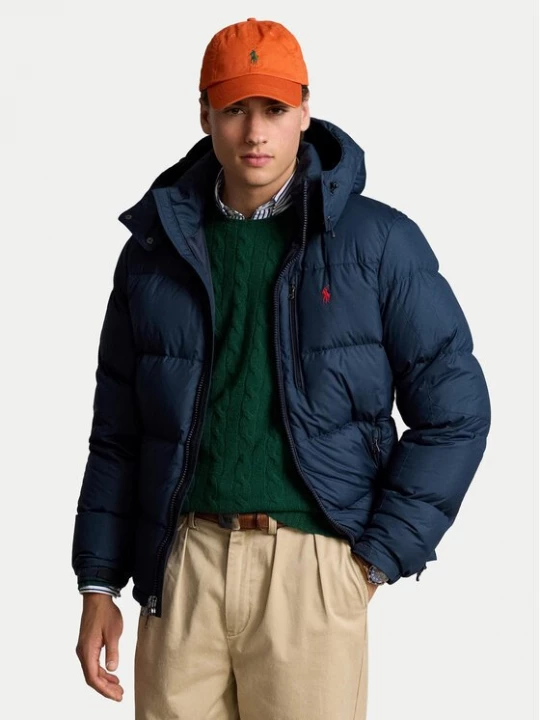 Obrázek produktu Polo Ralph Lauren Vatovaná bunda 710968278003 Tmavomodrá Regular Fit