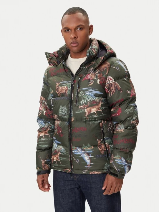 Obrázek produktu Polo Ralph Lauren Vatovaná bunda 710977071001 Zelená Regular Fit