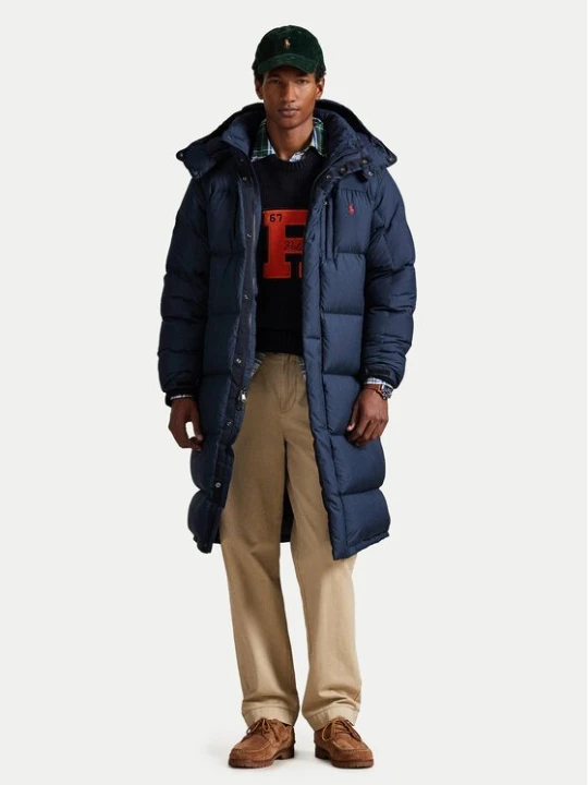 Obrázek produktu Polo Ralph Lauren Vatovaná bunda 710P01338001 Tmavomodrá Regular Fit