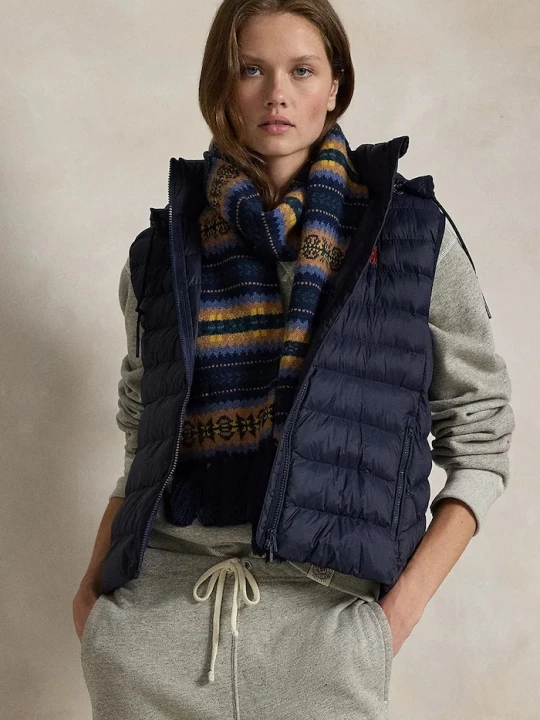 Obrázek produktu Polo Ralph Lauren vesta s kapucí dámská námořnická modř