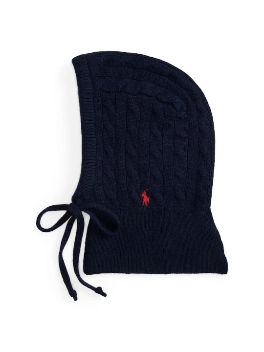 Obrázek produktu Polo Ralph Lauren Vlněná kukla Polo Ralph Lauren námořnická modř