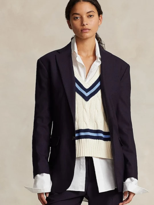 Obrázek produktu Polo Ralph Lauren Vlněné sako Polo Ralph Lauren RLXD SB námořnická modř