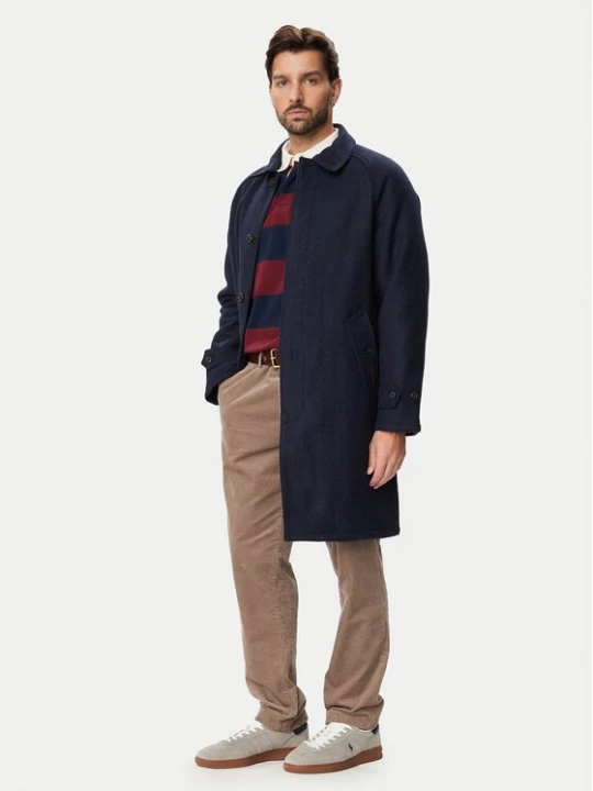 Obrázek produktu Polo Ralph Lauren Vlněný kabát 710B15989001 Tmavomodrá Regular Fit