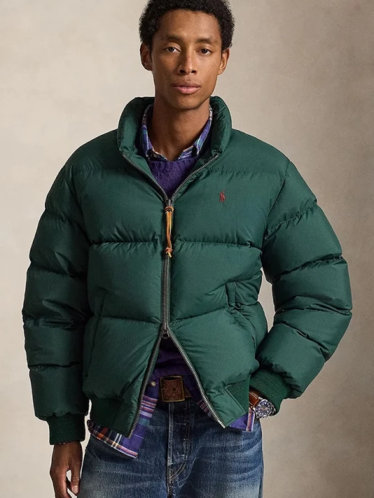 Obrázek produktu Polo Ralph Lauren zimní bunda pánská zelená