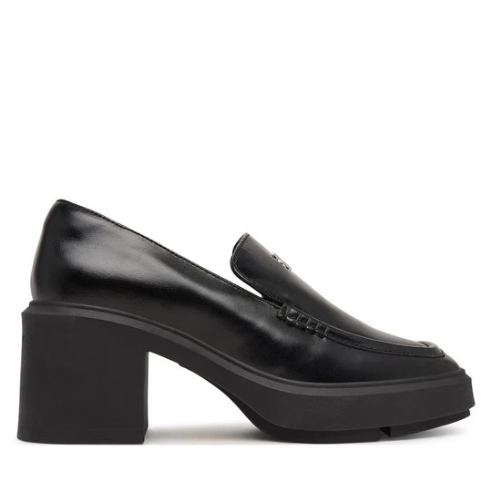 Obrázek produktu Polobotky Calvin Klein Block Heel Loafer Lth Hdw HW0HW03176 Černá