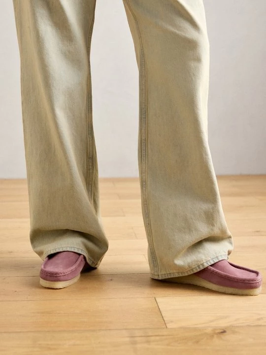 Obrázek produktu Polobotky Clarks tmavě červená