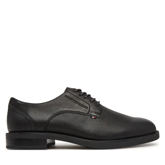 Obrázek produktu Polobotky Tommy Hilfiger Lth Mix Dress Hilfiger Shoe FM0FM06086 Černá