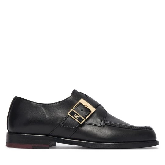 Obrázek produktu Polobotky Tommy Hilfiger Th Buckle Moc Toe Loafers FW0FW09536 Černá