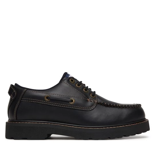 Obrázek produktu Polobotky Tommy Jeans Archive '01 Boat Shoe Leather EM0EM01651 Černá