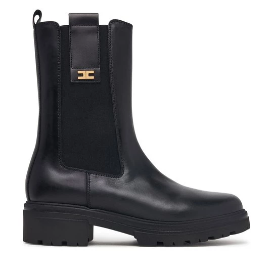 Obrázek produktu Polokozačky Elisabetta Franchi F4A5-E0721-1251 S Černá