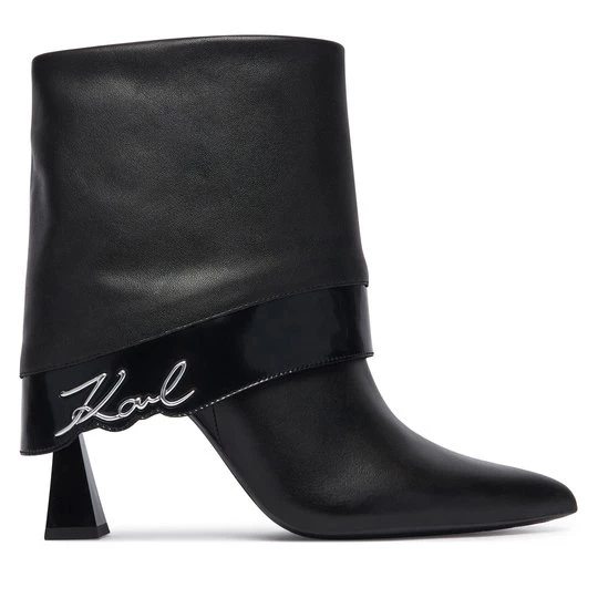 Obrázek produktu Polokozačky KARL LAGERFELD Debutante KL32051 Černá
