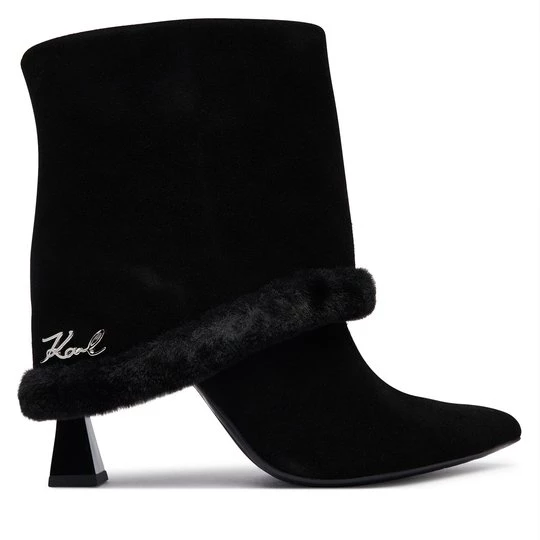 Obrázek produktu Polokozačky KARL LAGERFELD Debutante KL32052 Černá