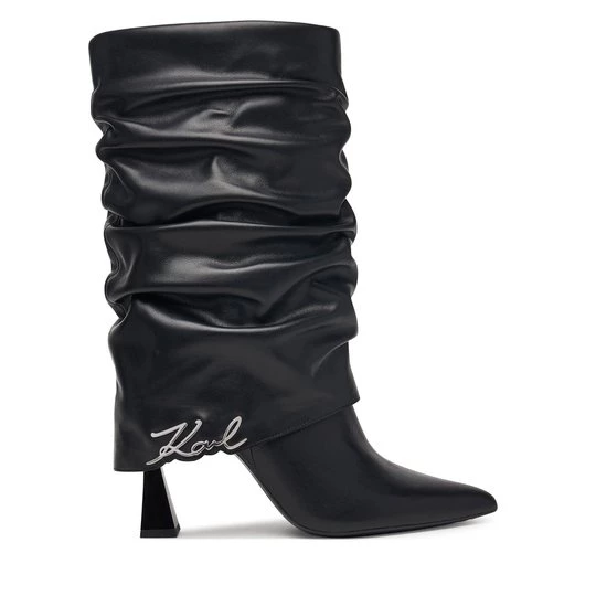 Obrázek produktu Polokozačky KARL LAGERFELD Debutante KL32085 Černá