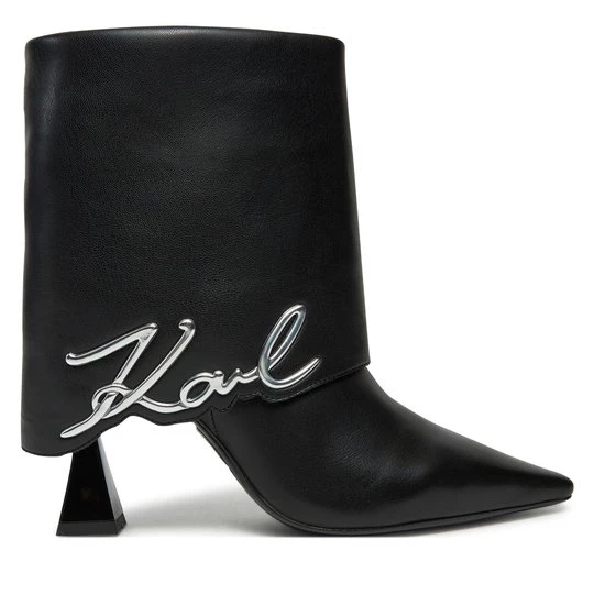 Obrázek produktu Polokozačky KARL LAGERFELD KL32044A Černá