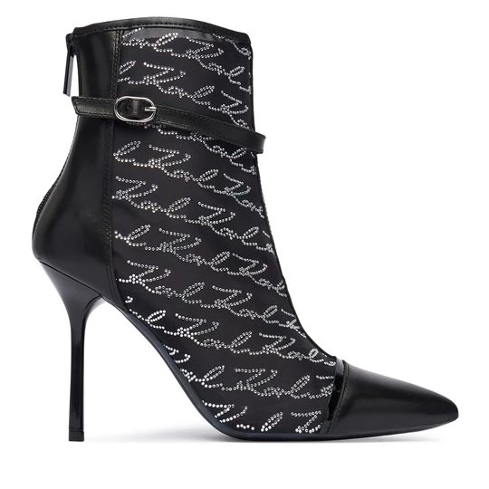 Obrázek produktu Polokozačky KARL LAGERFELD Sarabande KL30976 Černá