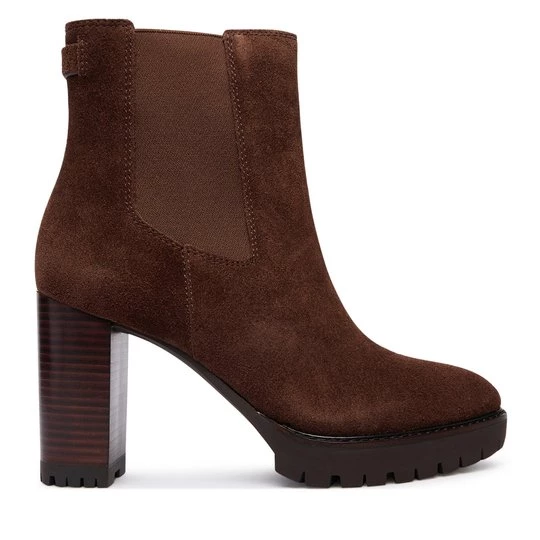 Obrázek produktu Polokozačky LAUREN RALPH LAUREN Layne 802942566002 Hnědá