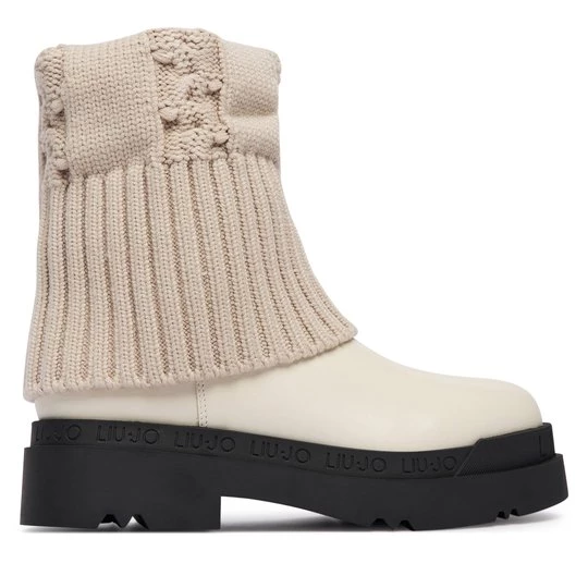Obrázek produktu Polokozačky Liu Jo Love 65 SF5121 TX330 Écru Krémová