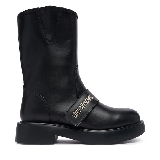 Obrázek produktu Polokozačky LOVE MOSCHINO JA24064G1PIA0000 Černá