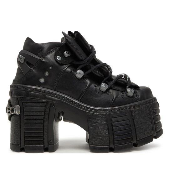 Obrázek produktu Polokozačky NEW ROCK M-TM106-C2 Černá
