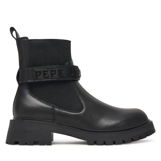 Obrázek produktu Polokozačky Pepe Jeans Stacy Glow W PLS500026 Černá