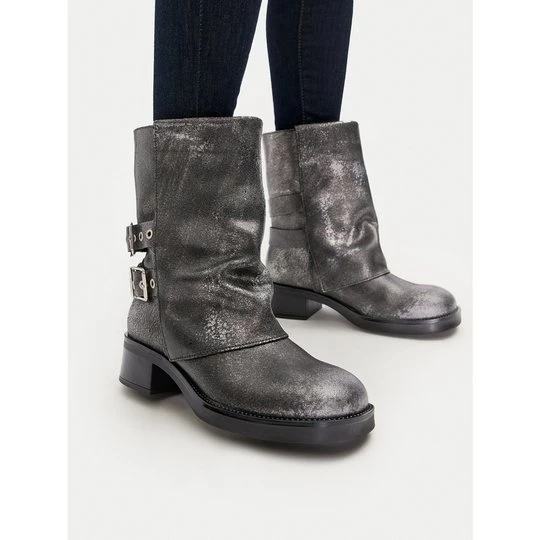Obrázek produktu Polokozačky Steve Madden Bonfire SM11003415 Stříbrná