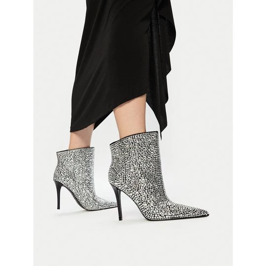 Obrázek produktu Polokozačky Steve Madden Sentinel-R SM11003450 Stříbrná