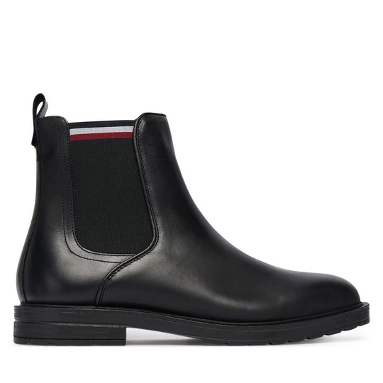 Obrázek produktu Polokozačky Tommy Hilfiger Cleated Hilifger W FM0FM05728 Černá