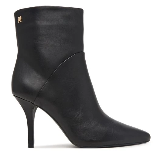 Obrázek produktu Polokozačky Tommy Hilfiger High Heel Clean Ankle Boot FW0FW09624 Černá