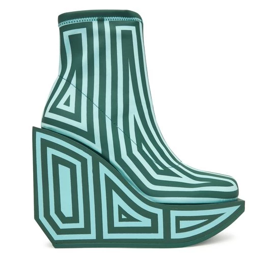 Obrázek produktu Polokozačky United Nude Wa Bootie Hi 1087993382 Zelená