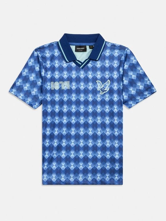 Obrázek produktu Polotričko Lyle & Scott modrá