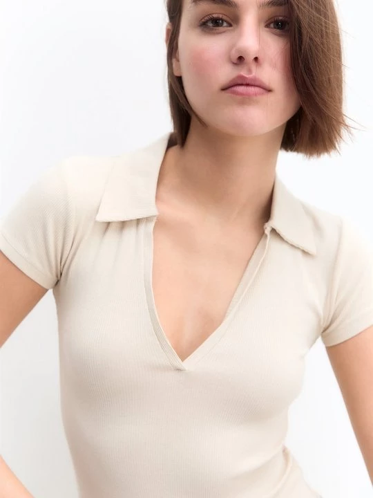 Obrázek produktu Polotričko PULL&BEAR béžová