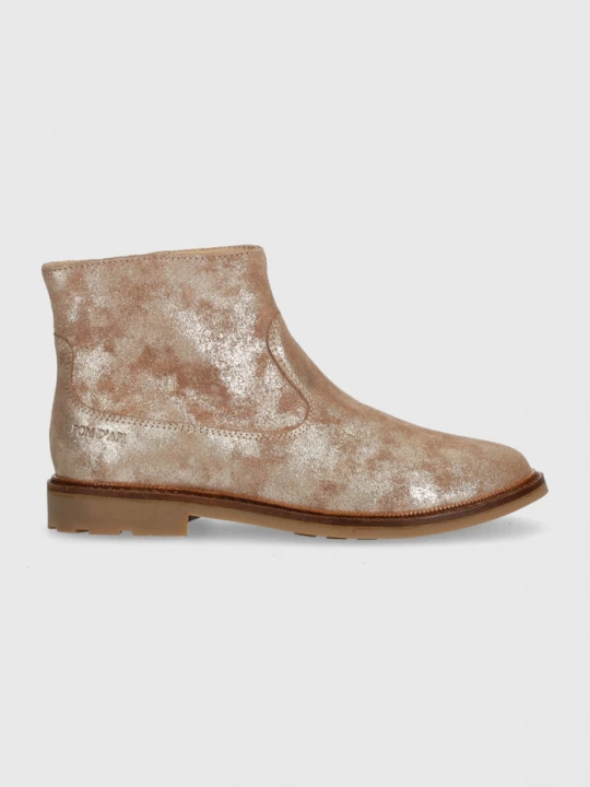 Obrázek produktu Pom D'api Dětské semišové boty Pom D'api SISTER BOOTS béžová
