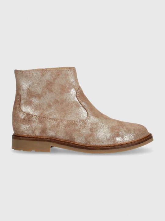 Obrázek produktu Pom D'api Dětské semišové boty SISTER BOOTS béžová