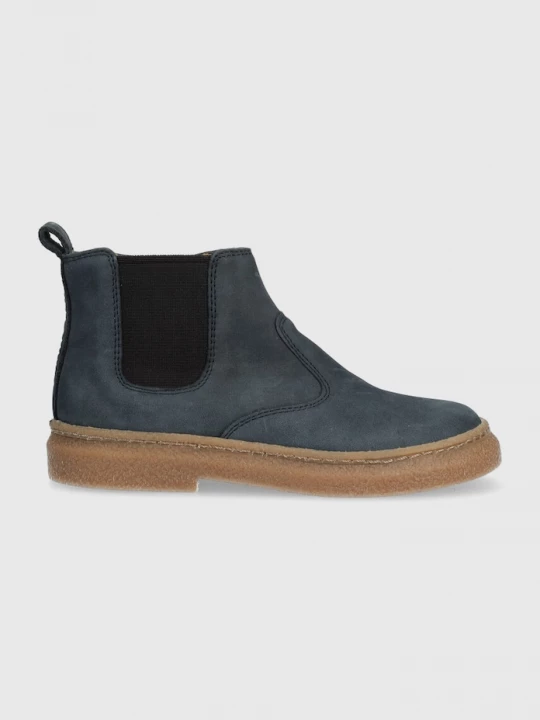 Obrázek produktu Pom D'api Semišové boty TRIX JOD ZIP námořnická modř