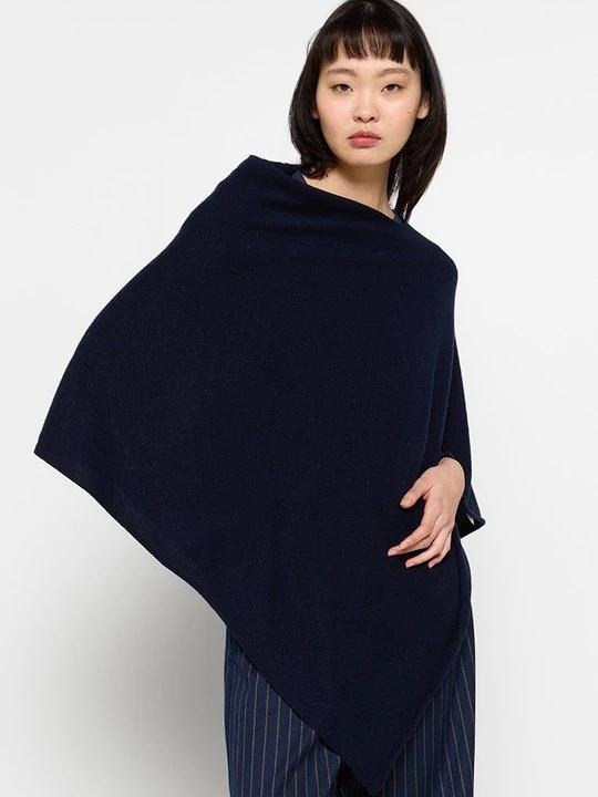Obrázek produktu Pončo AUTHENTIC CASHMERE tmavě modrá
