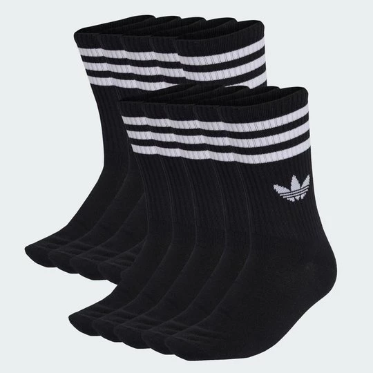 Obrázek produktu PONOŽKY 3-STRIPES CREW – 10 PÁRŮ Adidas
