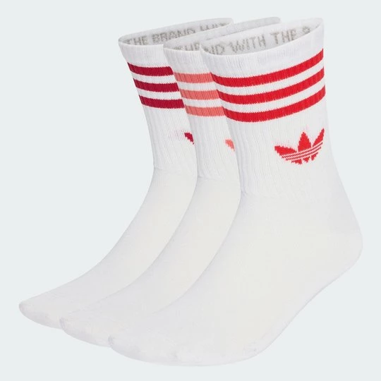 Obrázek produktu Ponožky 3-Stripes Crew – 3 páry Adidas