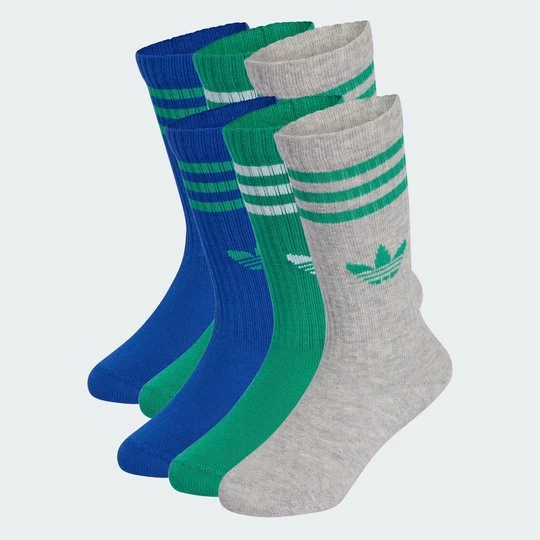 Obrázek produktu Ponožky 3-Stripes Crew Kids – 6 párů Adidas