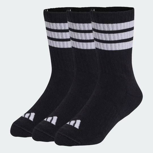 Obrázek produktu Ponožky 3-Stripes Cushioned Kids– 3páry Adidas