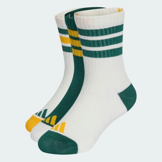 Obrázek produktu Ponožky 3-Stripes Cushioned Kids– 3páry Adidas