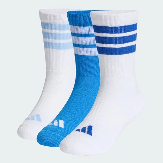 Obrázek produktu Ponožky 3-Stripes Cushioned Kids– 3páry Adidas