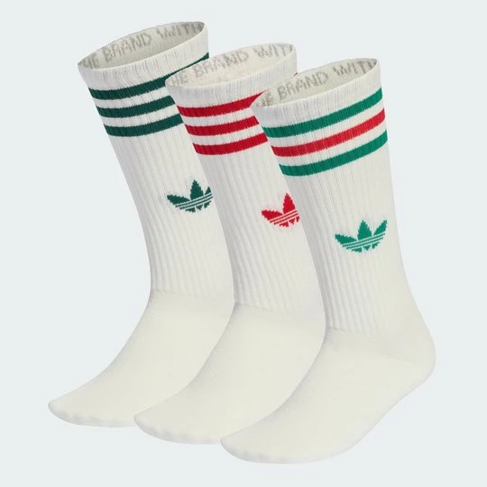 Obrázek produktu Ponožky 3-Stripes High Crew - 3 páry Adidas