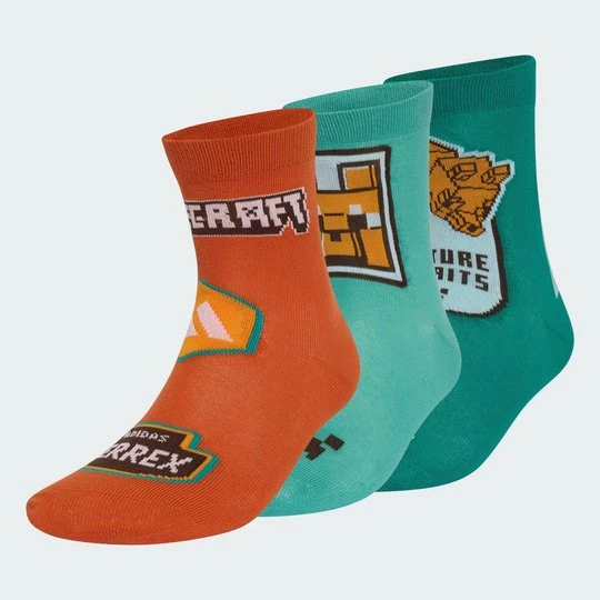 Obrázek produktu PONOŽKY ADIDAS MINECRAFT YOUTH modrá