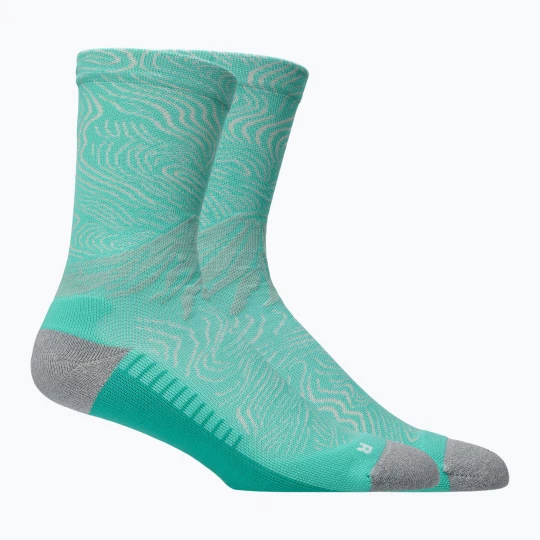 Obrázek produktu Ponožky ASICS Fujitrail Graphic Crew aurora green / light dust fialová