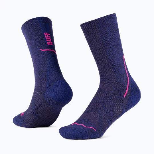 Obrázek produktu Ponožky BUFF Dryflx Crew ultramarínové fialová
