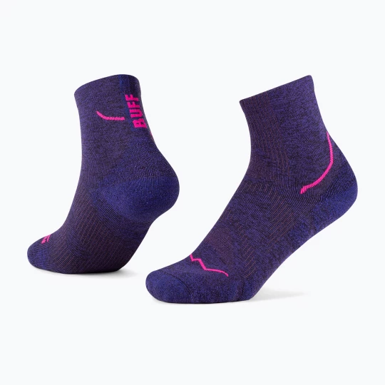 Obrázek produktu Ponožky BUFF Dryflx Quarter ultramarínové fialová