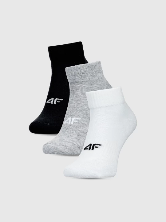 Obrázek produktu Ponožky casual do kotníku (3-pack) pánské - multikolor 4F