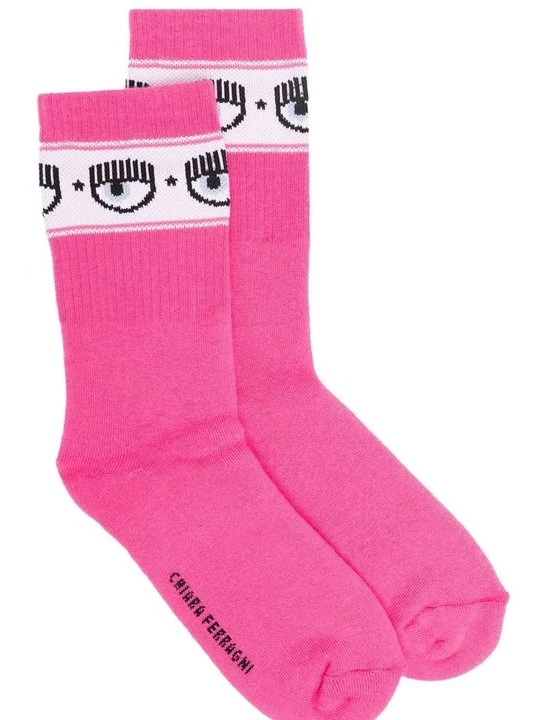 Obrázek produktu Ponožky Chiara Ferragni světle růžová